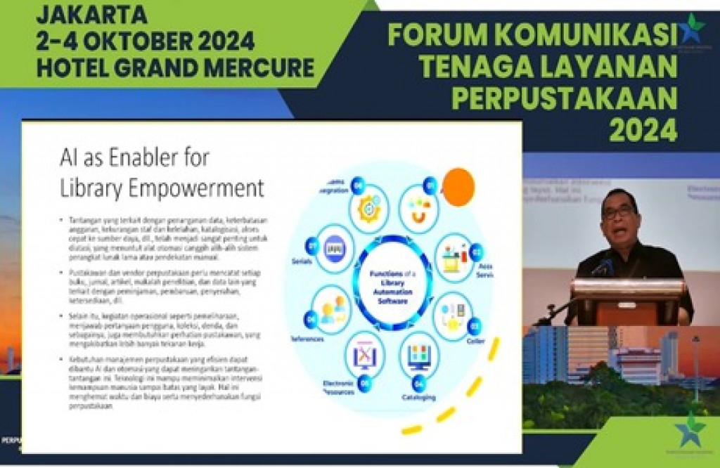 Inovasi dan Modernisasi Pelayanan di Era Digitalisasi, Perpustakaan Desa Dalung Hadiri Forum Komunikasi Tenaga Layanan Perpustakaan 2024
